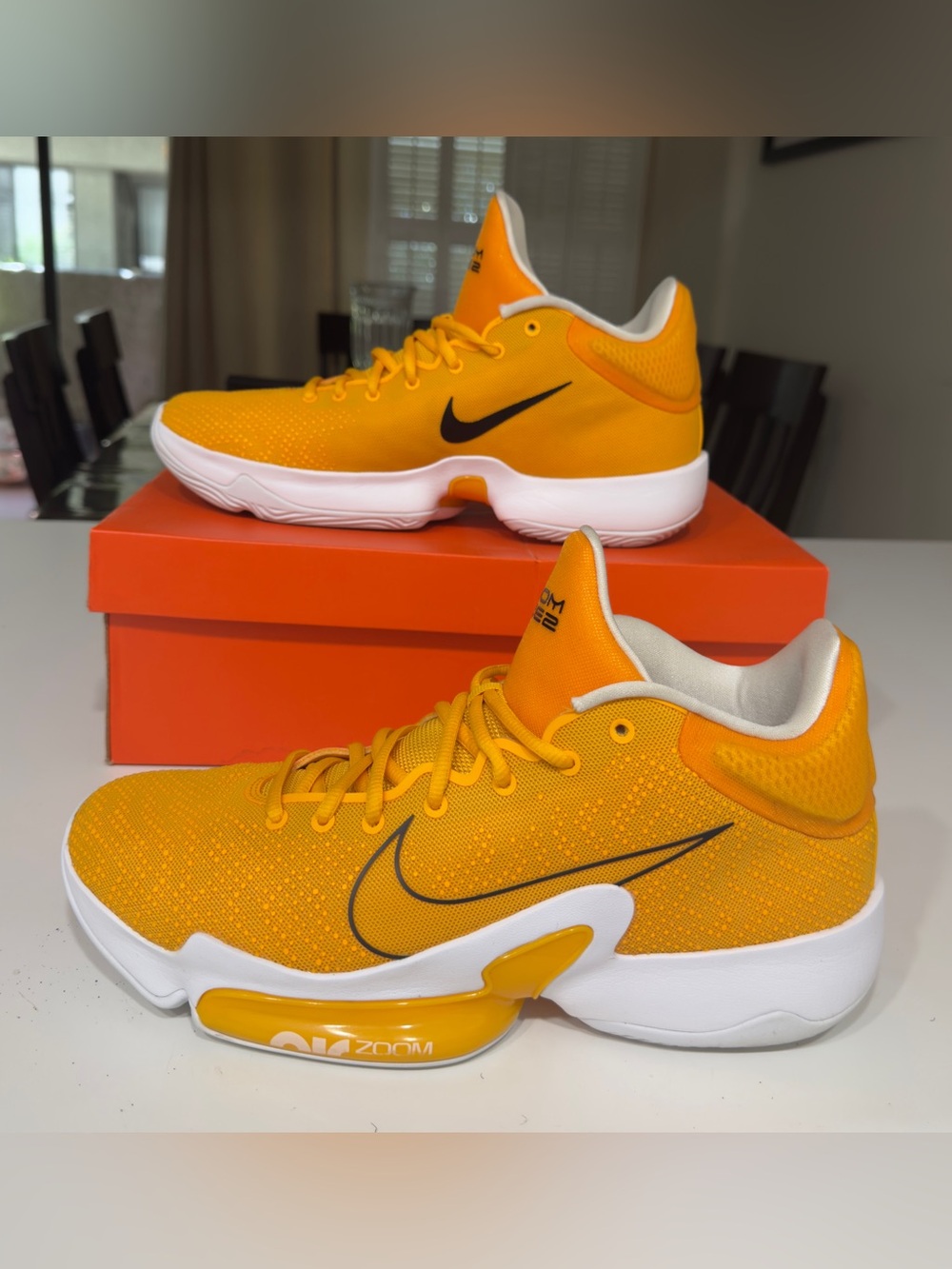 Nike Zoom Rize 2 TB Promo University Gold Yellow CZ5023 702 Men's Shoe Size 12.5